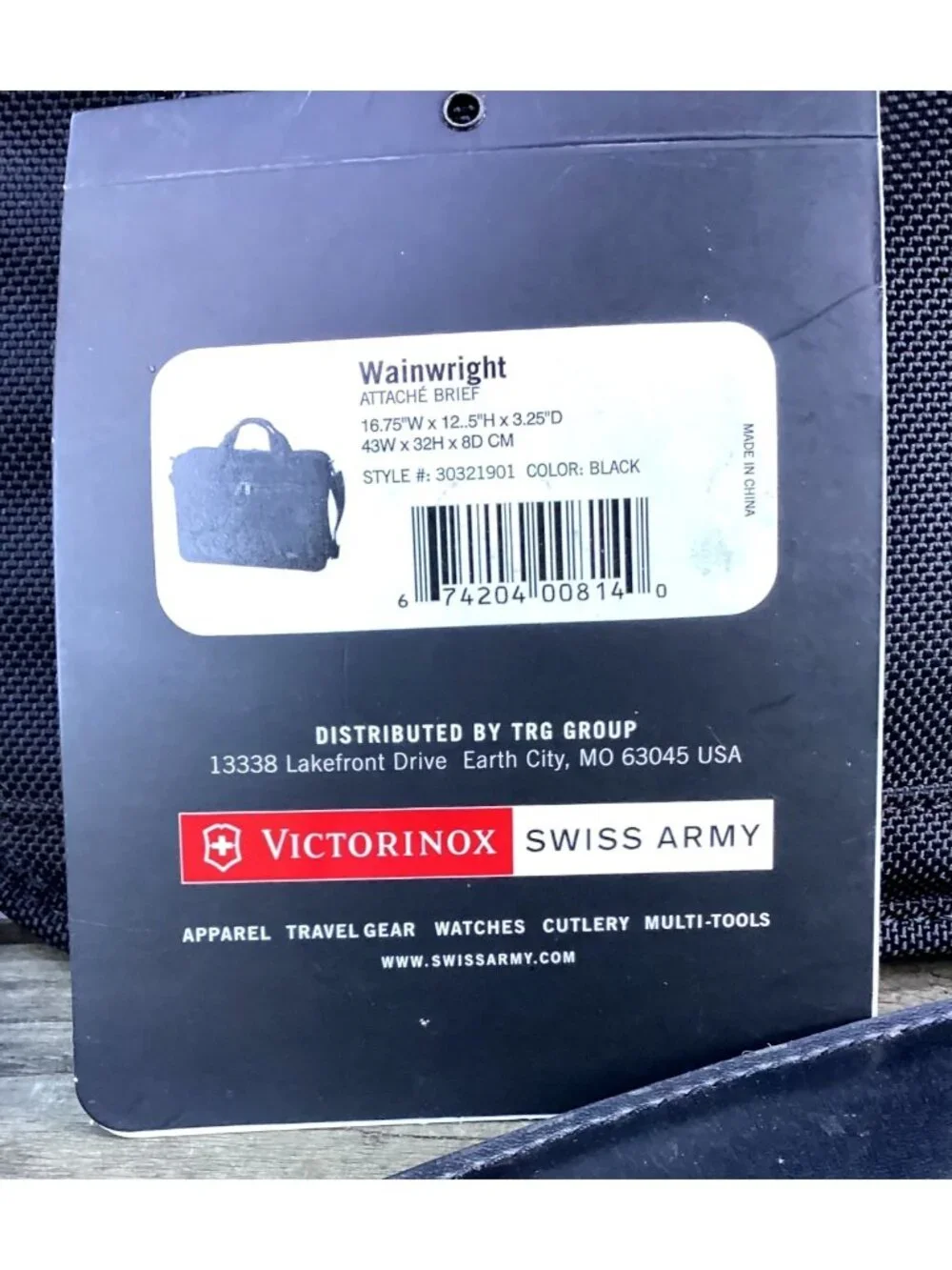 Victorinox Architecture 2.0 Wainwright Attaché Brief 16.75